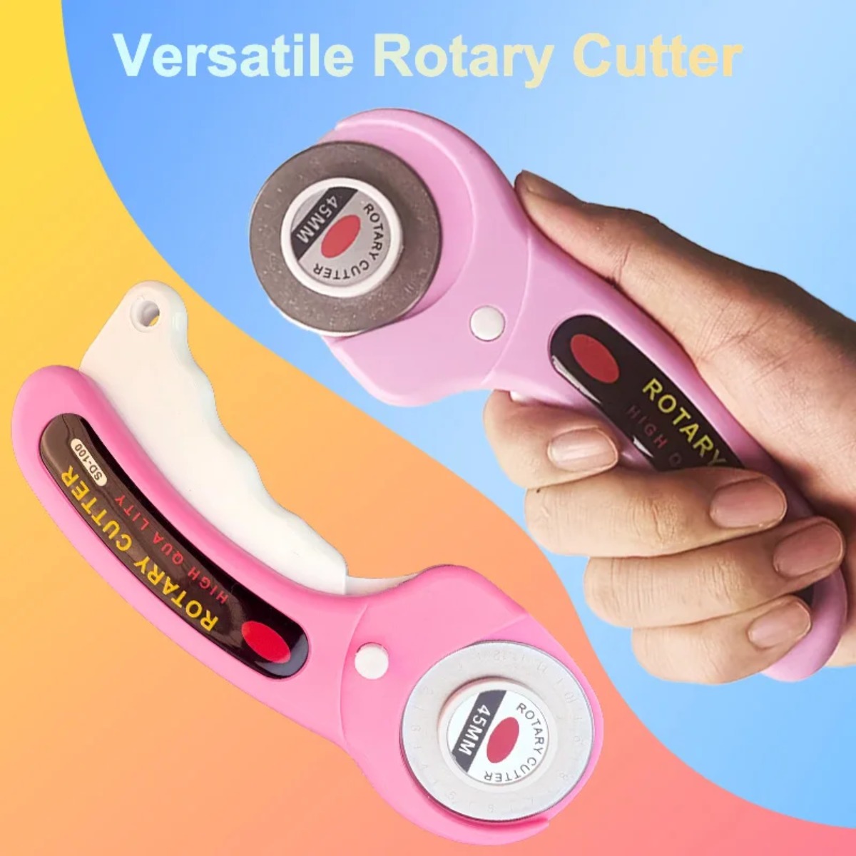 45mm Rosa Patchwork-Rollschnei – Rotary Cutter For Fabric 45Mm Bewertung und Preis