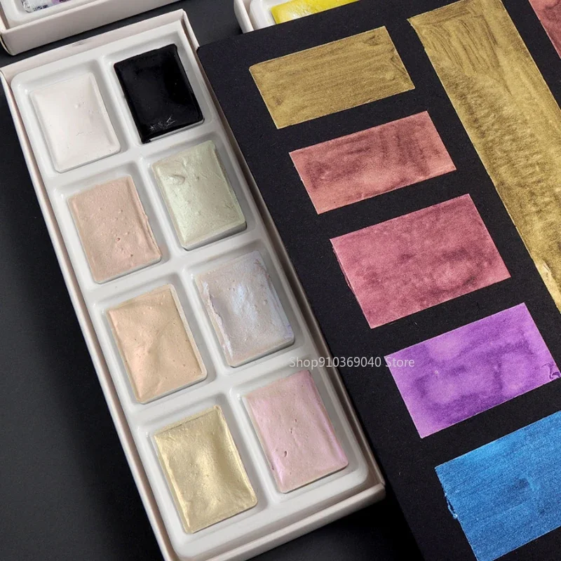 2024 neue weiße Nacht meister  – Watercolor Paint Set Solid Pigment Bewertung und Preis
