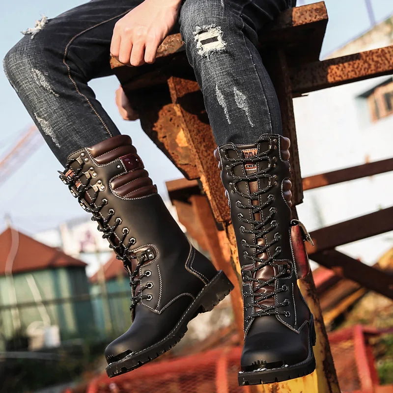 Männer Kniehohe Leder Stiefel  – Craft Tools Bewertung und Preis