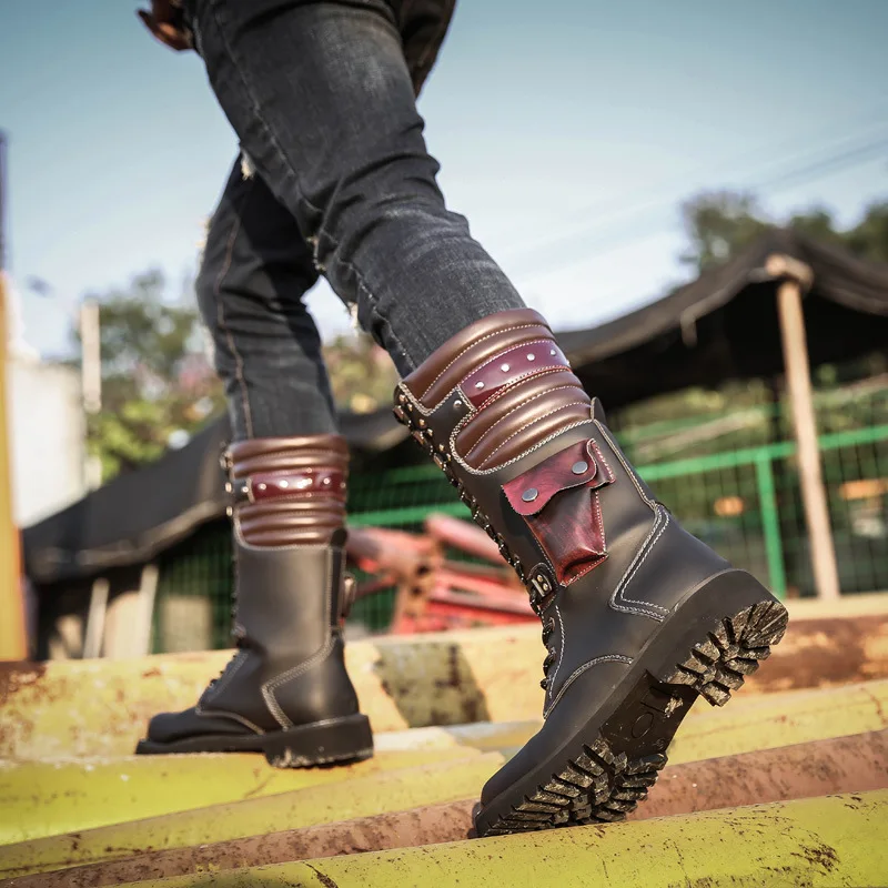 Männer Kniehohe Leder Stiefel  – Craft Tools Bewertung und Preis