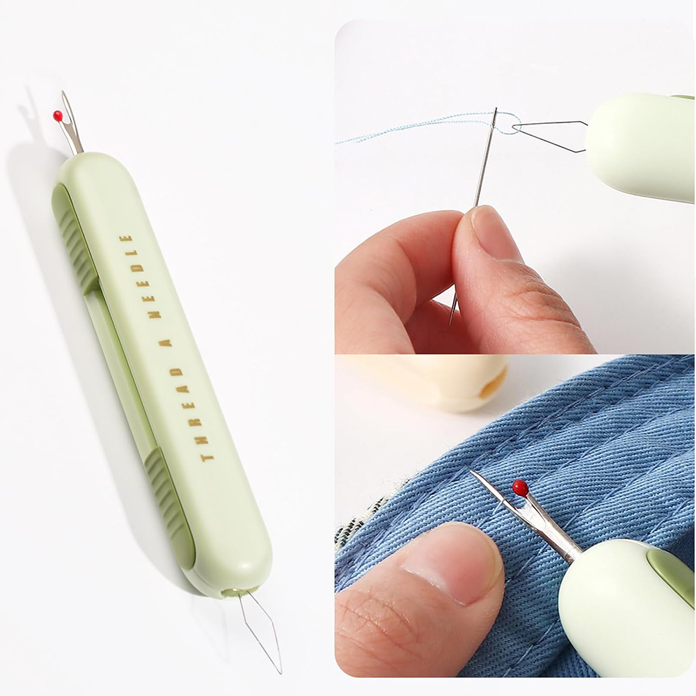 2-in-1-Nadeleinfädler, Nahttre – Cotton Embroidery Thread Skeins Bewertung und Preis