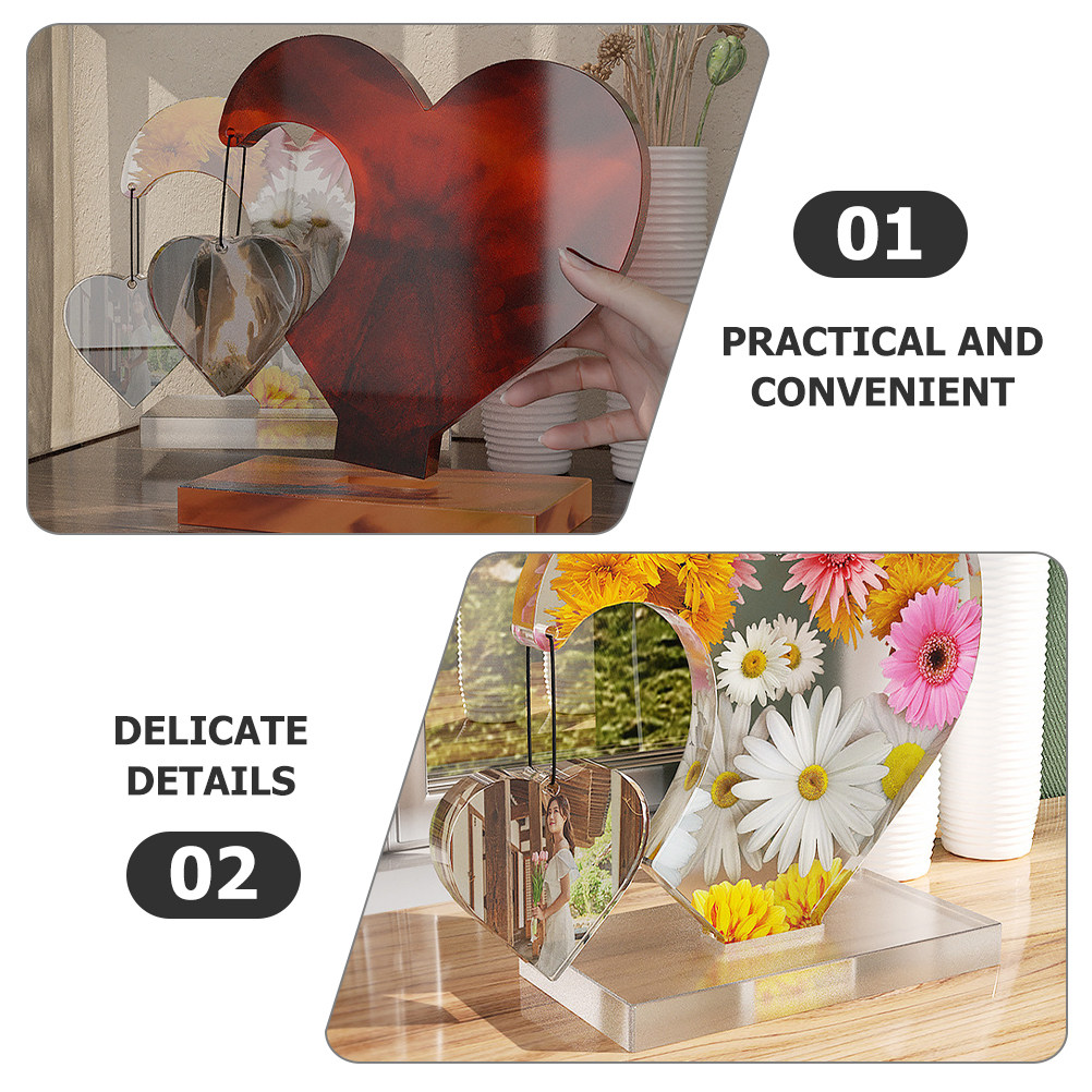 1 Set Kreative Herz-Silikonfor – Silicone Epoxy Resin Molds Set Bewertung und Preis